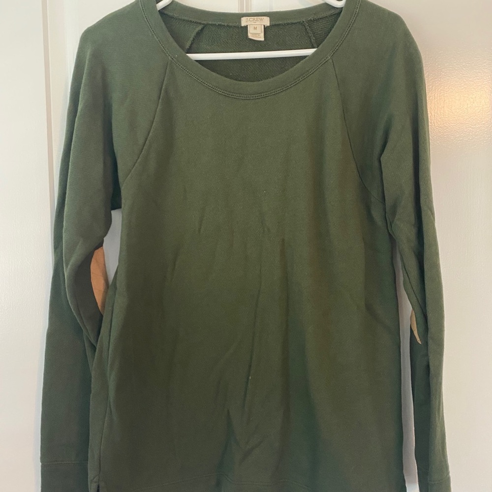 Green jersey sweater